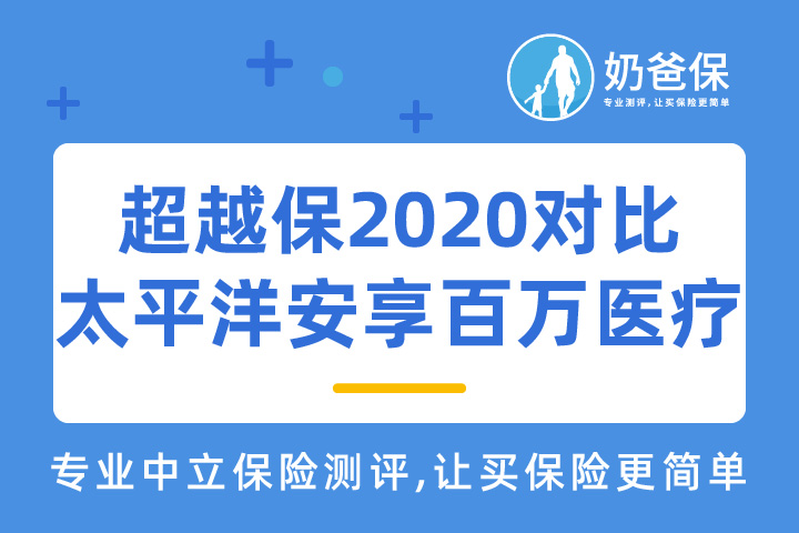 超越保2020和太平洋安享百万医疗险，哪个性价比高？