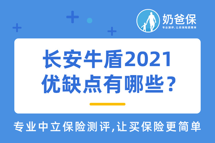 长安牛盾2021成人意外险有哪些优缺点？值得买吗？