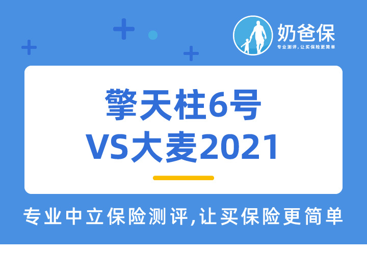 热门定期寿险怎么选？擎天柱6号和大麦2021定期寿险哪个好？