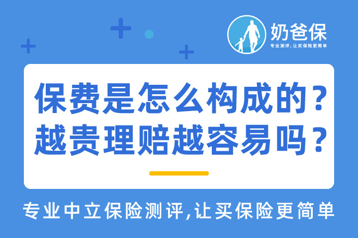 保费是怎么构成的？保费越贵理赔越容易吗？
