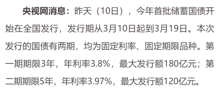 国债利率