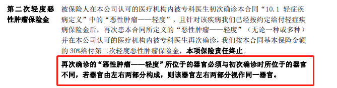 信泰如意金葫芦（初现版）轻度保险金