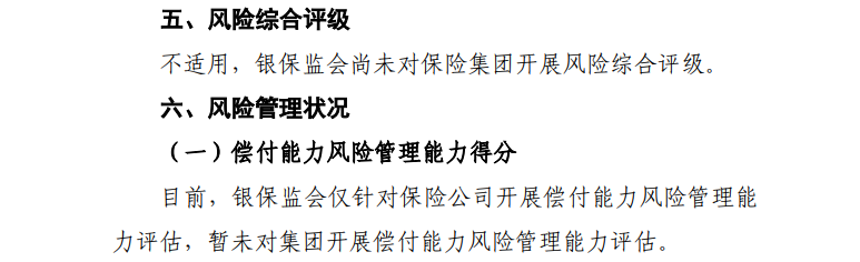 中国人保风险评级 中国人保风险评级