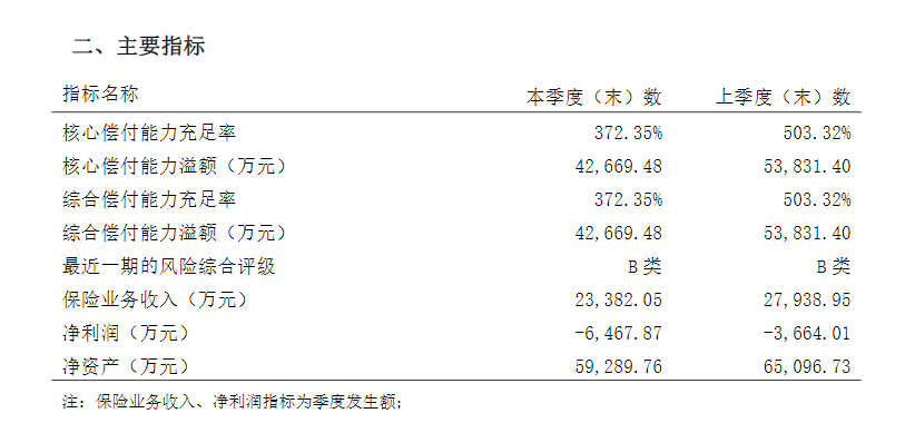 鼎诚人寿偿付能力